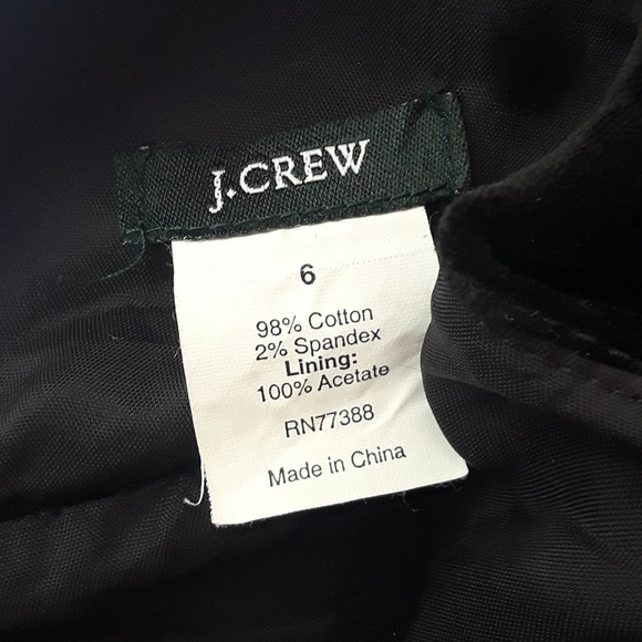 SOLD! J. Crew v-neck sleeveless velvet dress - Picture 2 of 7